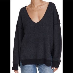 Free People Sweater Weather V Neck NWT